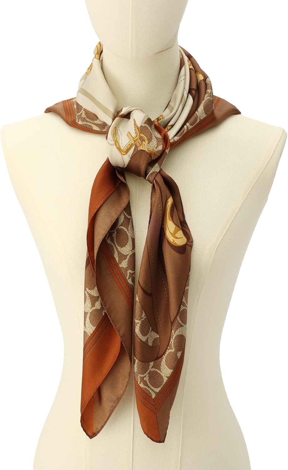 COACH womens Tabby Printed Silk Square - Image 6