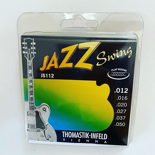 Amazon.co.jp: Thomastik-Infeld フラットワウンド・ギター弦 12-50