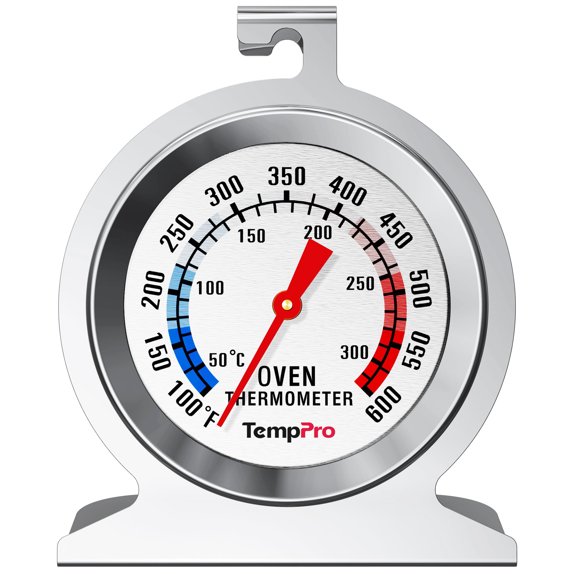 TempPro Oven Thermometer for Gas Oven with 431 Stainless Steel