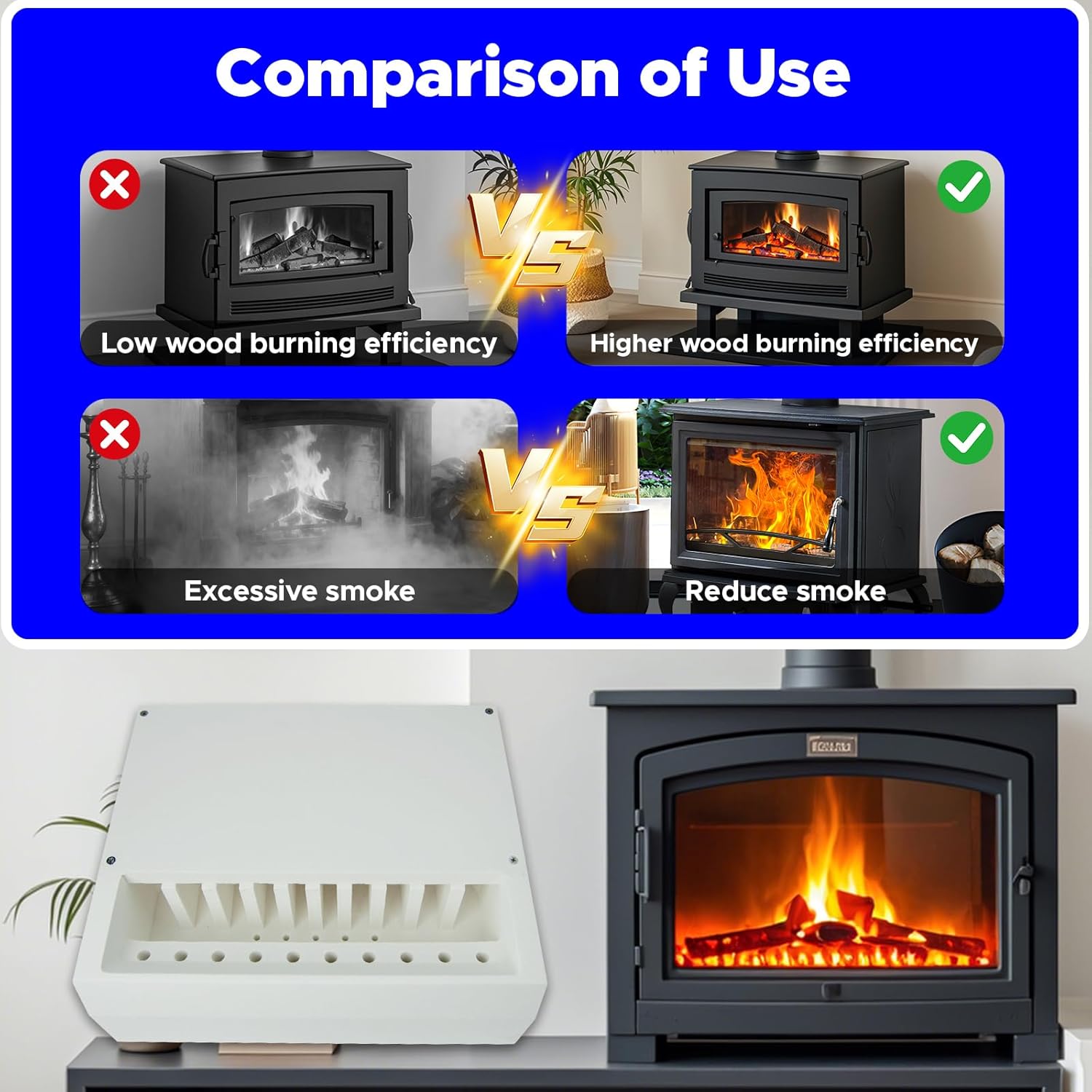 Son of thesea 1602497 Refractory Assembly for Vermont Castings Resolute Acclaim 0041 & 2490 - High-Temperature Resistant up to 1600°C, Precision-Engineered Replacement Part
