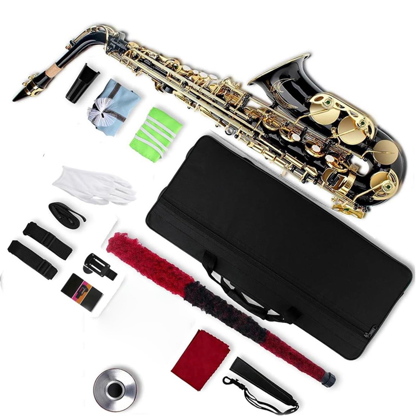 Saksofony dla początkujących Profesjonalny saksofon altowy Eb Instrument dęty(Type 4)