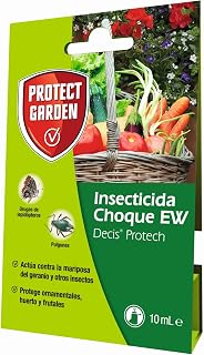 Protect Garden Decis Protech - Insecticida Polivalente Concentrado para Ornamentales, Frutales y Horticolas, Pulgones y Orugas, 10 ml, Color Verde Agua