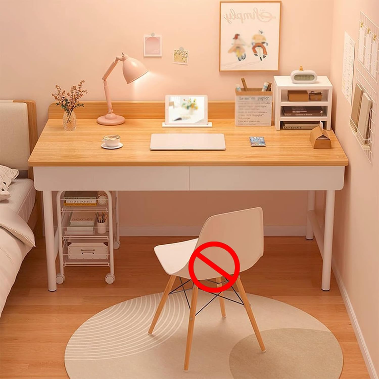 ゲーミングデスク パソコンデスク デスク机 本棚 一体型パソコンデスク