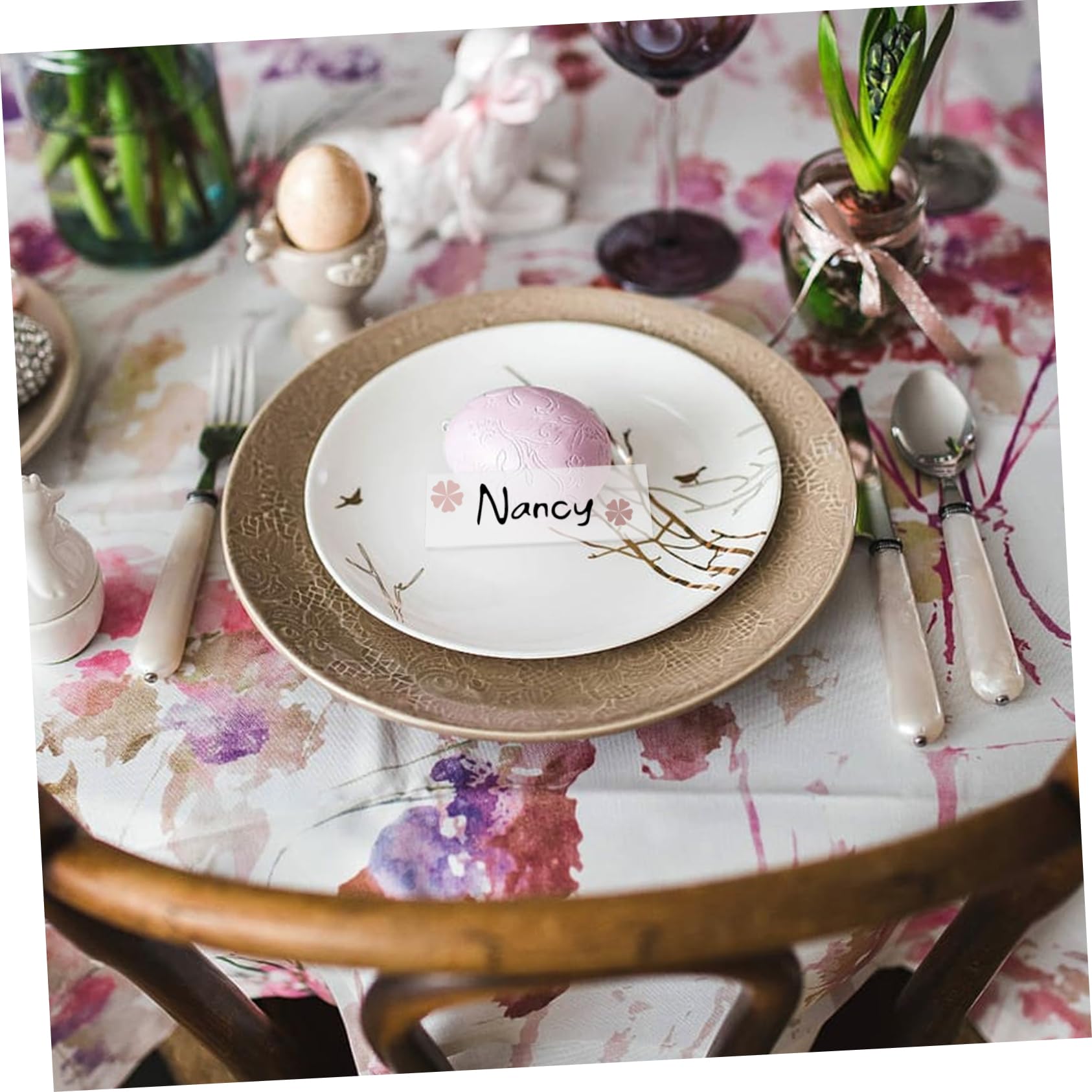 Cartes De Nom En Acrylique Transparent - Lot De 25 - Pour Mariage, événements, Placement De Table