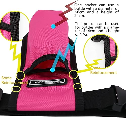 Miniatura 8 de YOURUIMEI Bolsa de botella de masaje, funda para masaje, loción de masaje, funda de aceite de masaje, Negro -