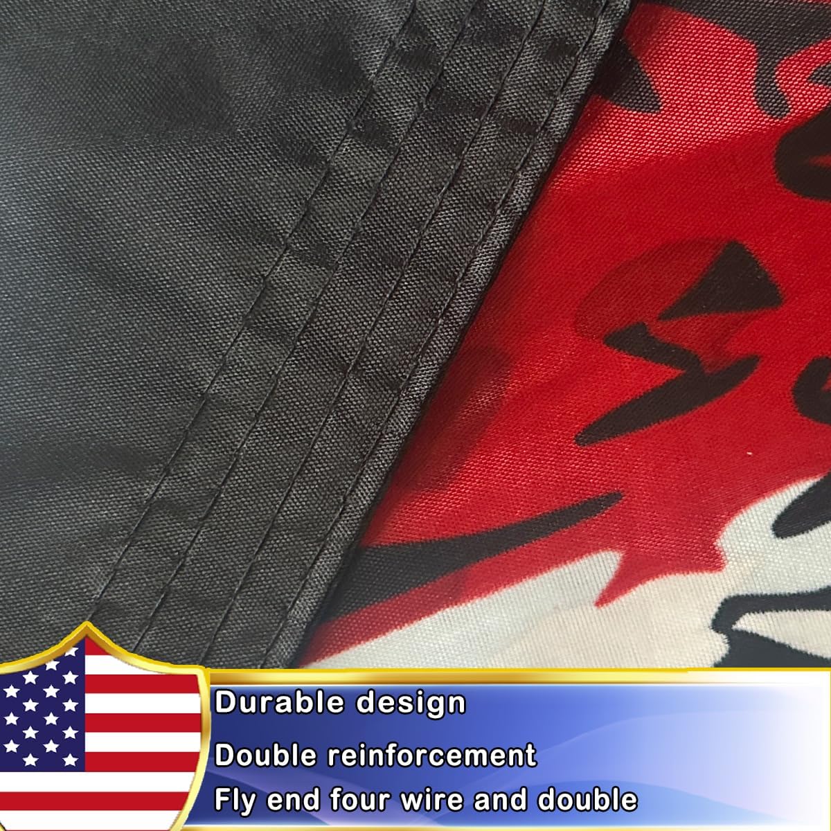 VOLTA Black American Flag 2x3 ft for 250th Anniversary - Double Sided Heavy Duty Outdoor Flag, 3-Ply UV Fade Resistant with Brass Grommets, 1776-2026 USA Freedom Banner for Yard & Indoor Decor - Image 5