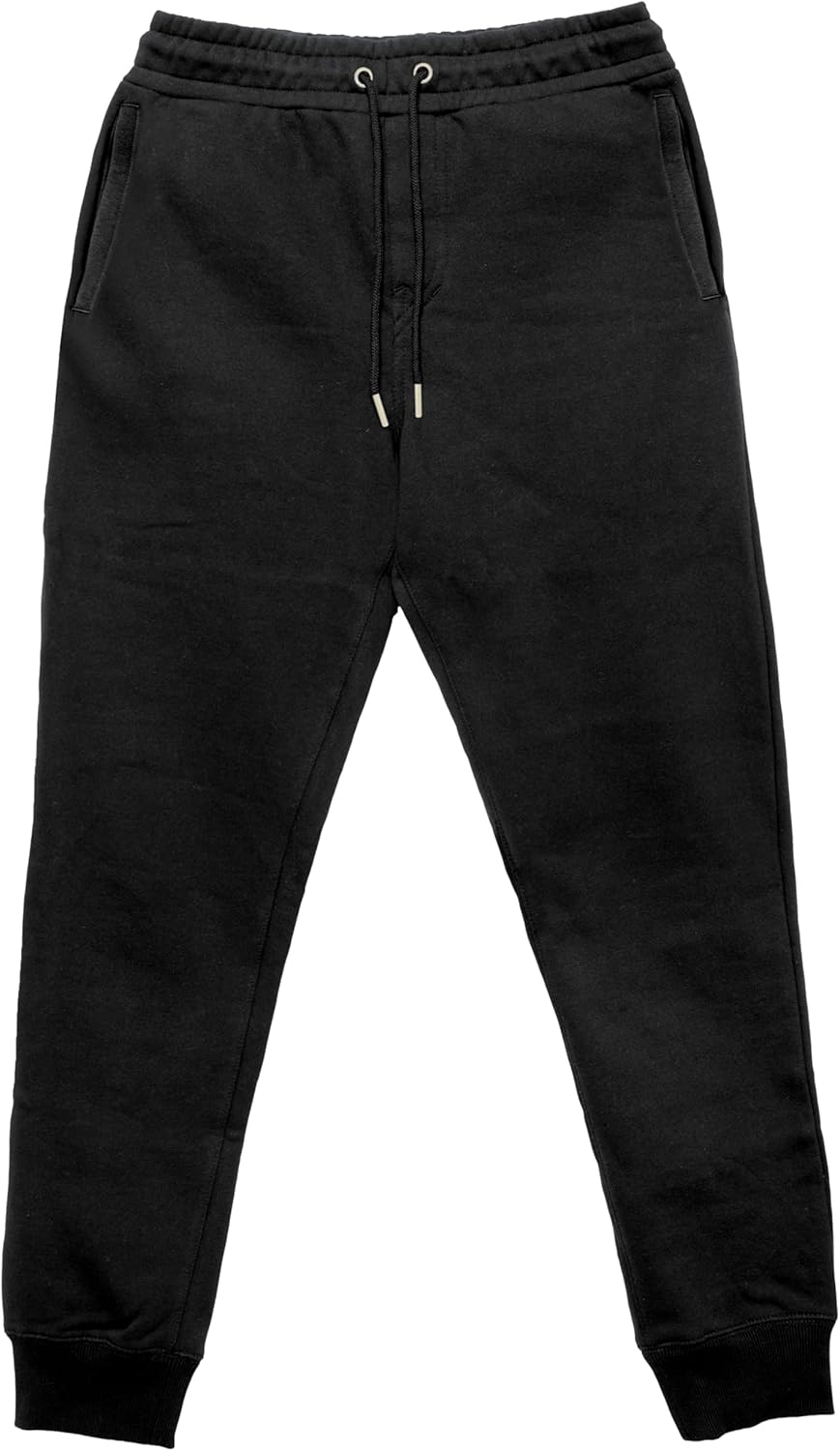 Elegant Comfort Casual Men's Cotton Fleece Jogger with Pockets - Comfortable Sweatpants for Men - Fleece Lounge Pants - Image 4