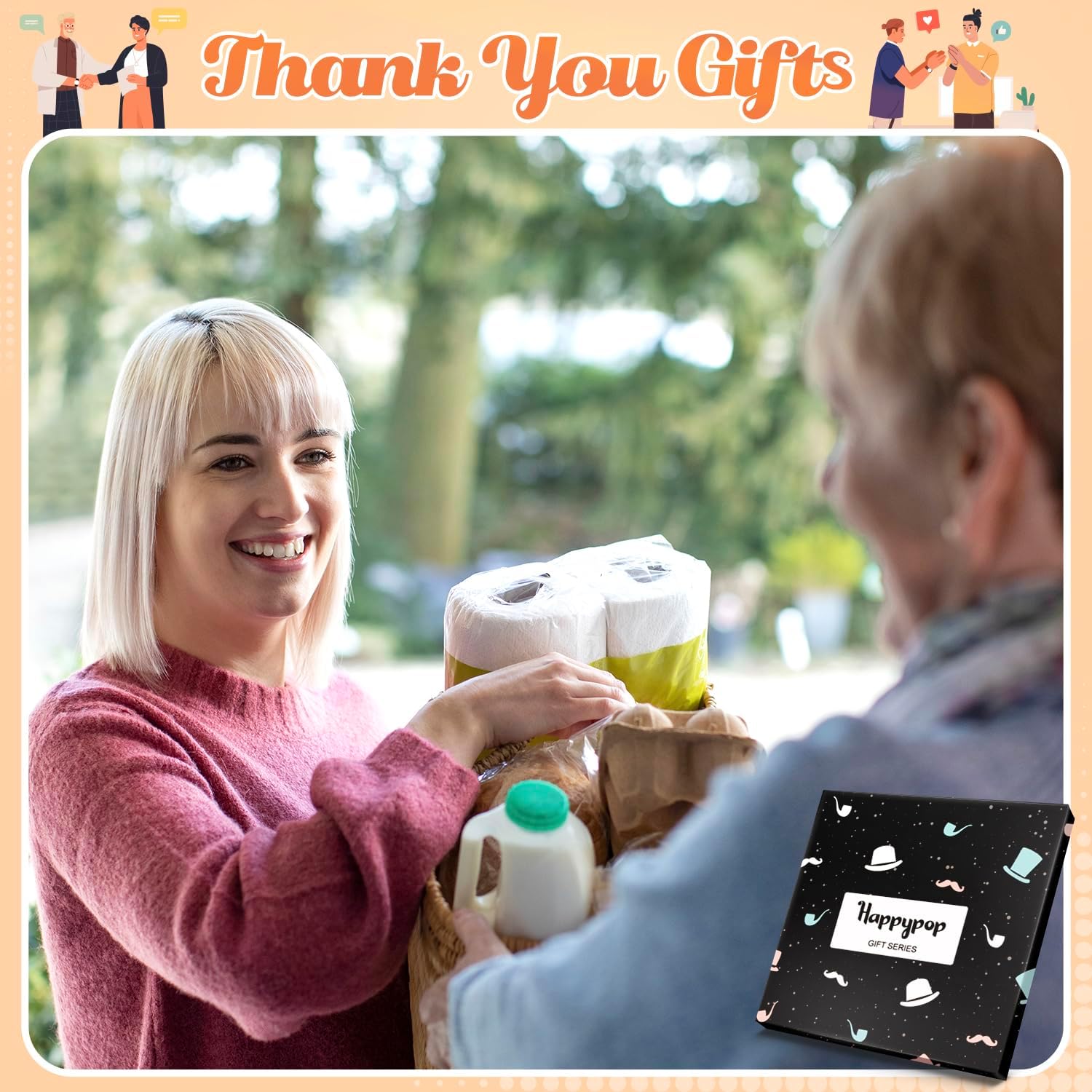 HAPPYPOP Retirement Gifts Ideas - Retired Socks, 2025 Retirement Friends Gifts - Image 3