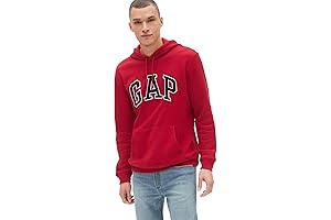 Men's Logo Fleece Hoodie: Supreme Warmth for Chilly Days