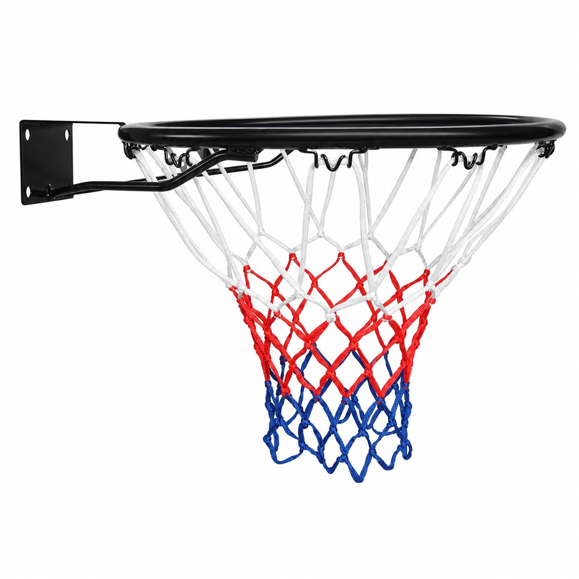 Anillo sólido de baloncesto fácil de instalar en paredes de exterior
