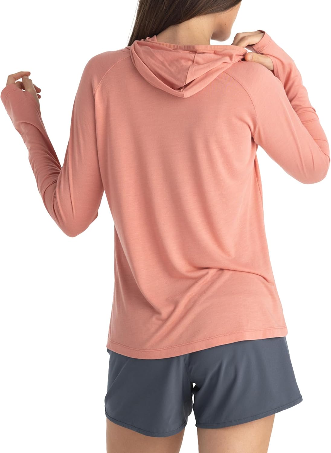 Free Fly Women's Lightweight Hoodie II - UPF 20+ Sun Protection, Light Weight Hoodies for Women, Summer Essentials - Image 2