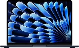 Apple 2025 MacBook Air 13-inch Laptop with M4 chip: Built for Apple Intelligence, 16GB Unified Memory, 256GB SSD Storage, Touch ID; Midnight - English Keyboard