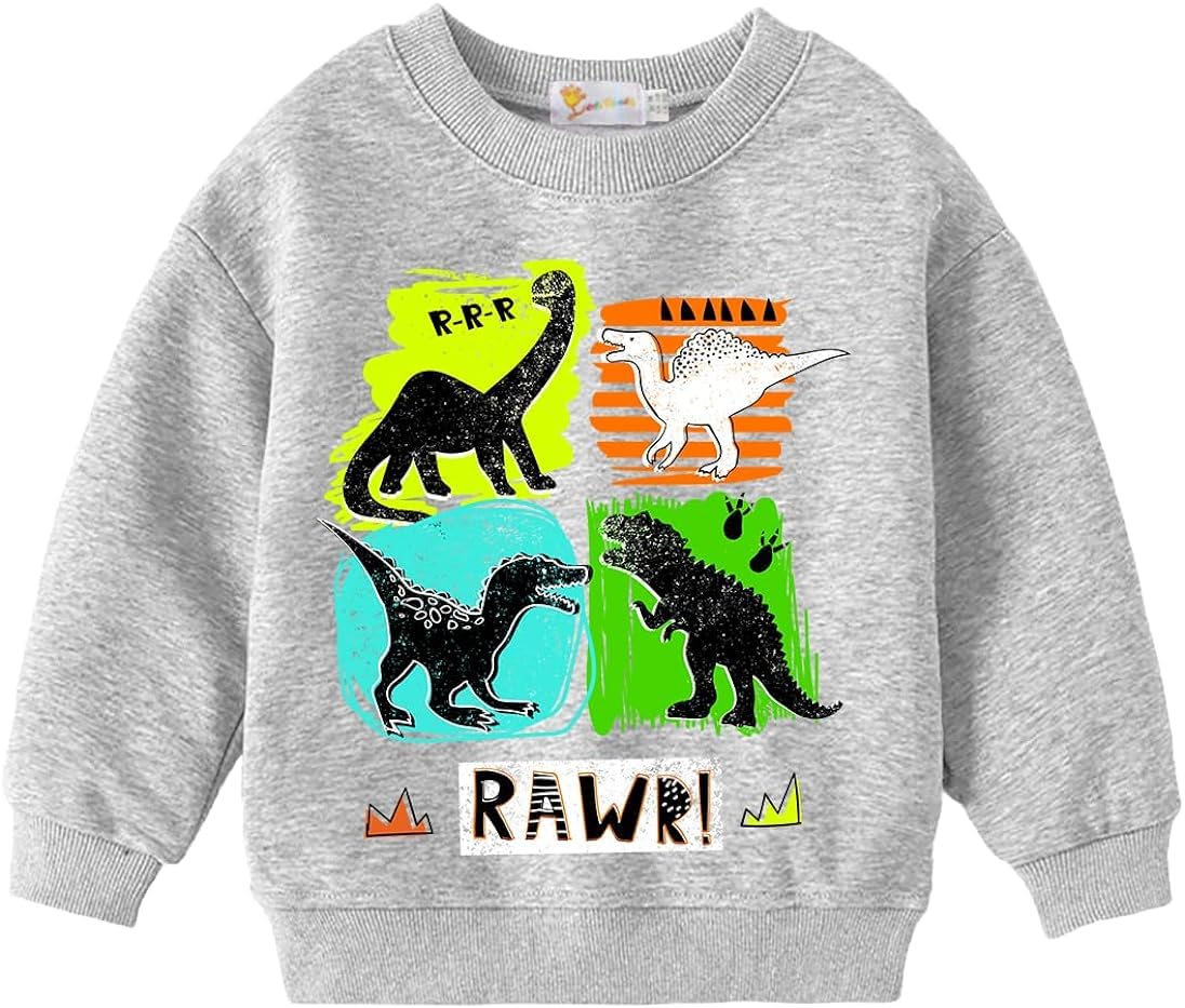 Kleine Jungen Dinosaurier Shirts Toddler Top T-Shirt Rex Dino Baby Sweatshirts Pullover Kleidung Toddler T-Shirt
