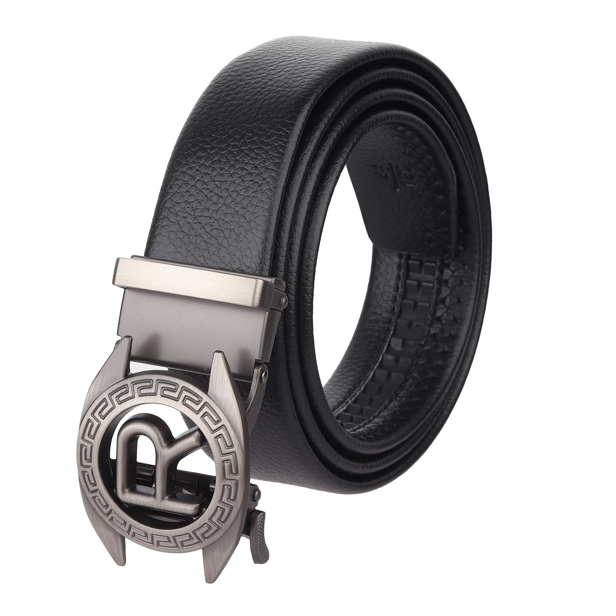- ZORO mens belt, PU leather belt for men, alphabet letter A B G N M R S T V