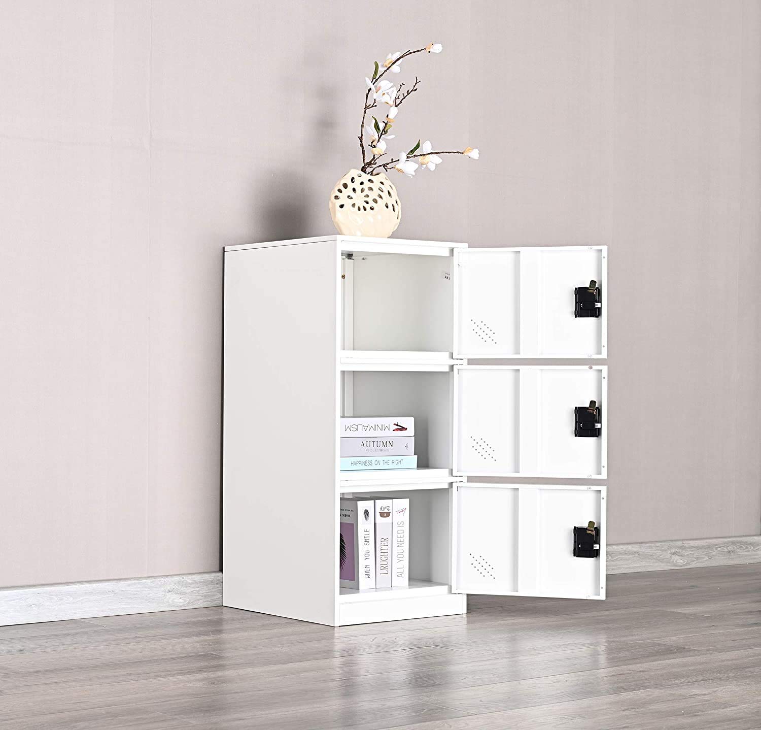 ロッカー ホワイト 2つ