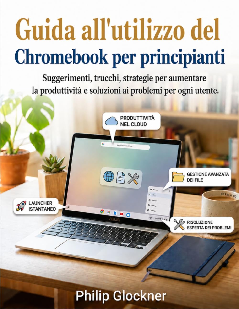 Guida all'utilizzo del Chromebook per principianti: Suggerimenti, trucchi, strategie per aumentare la produttività e soluzioni ai problemi per ogni utente.