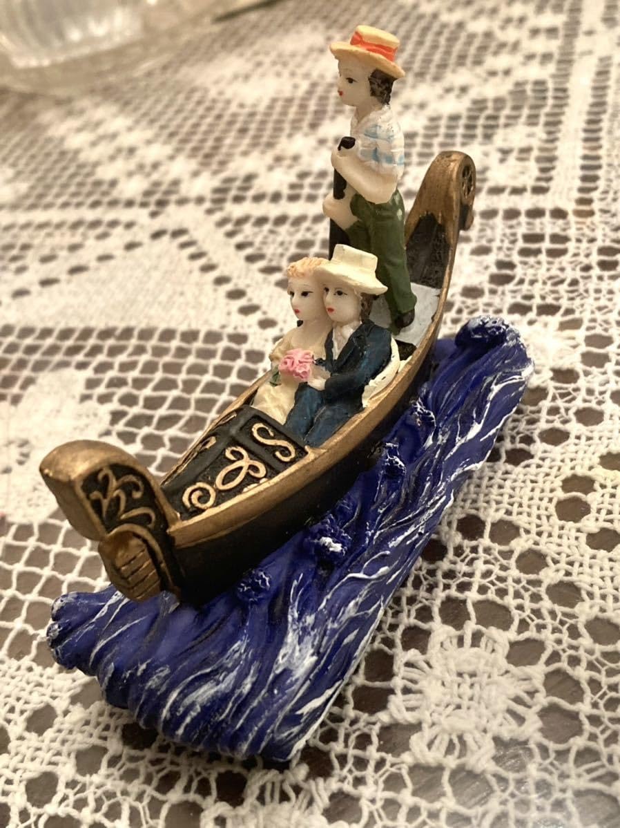 Amazon.co.jp: イタリア ベネチア ベネツィア ゴンドラ 人形 置物