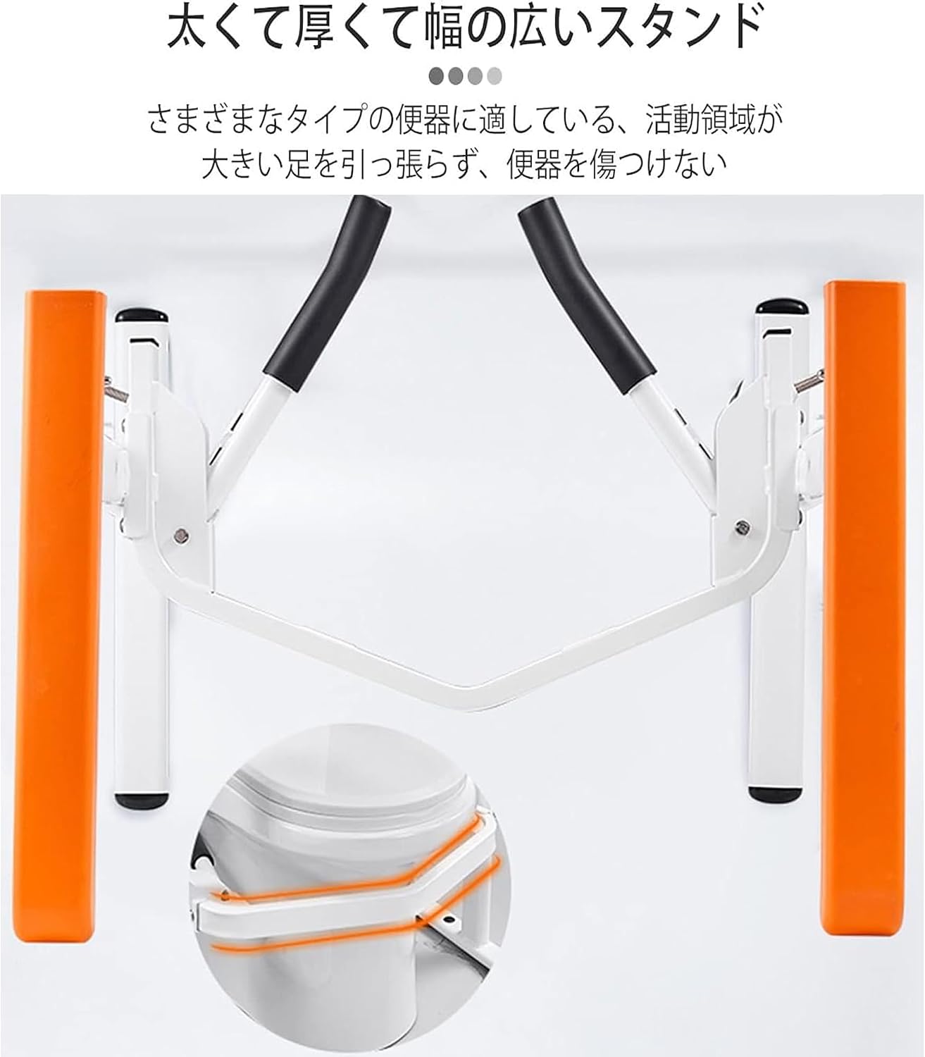 トイレ用手すり トイレ用アーム 立ち上がり補助 5段調整可能 転倒防止 折り畳み式 組立簡単 お風呂 トイレ 敬老 【カスタマイズ可能】