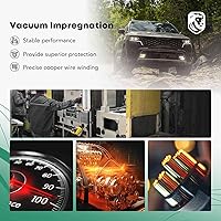 Vista 5 de YHTAUTO Juego de 6 bobinas de encendido cuadradas de repuesto para Mercedes-Benz C230 C280 C300 C350 CL550 CLK350 E350 E550 G550 GL450 GLK350 ML350