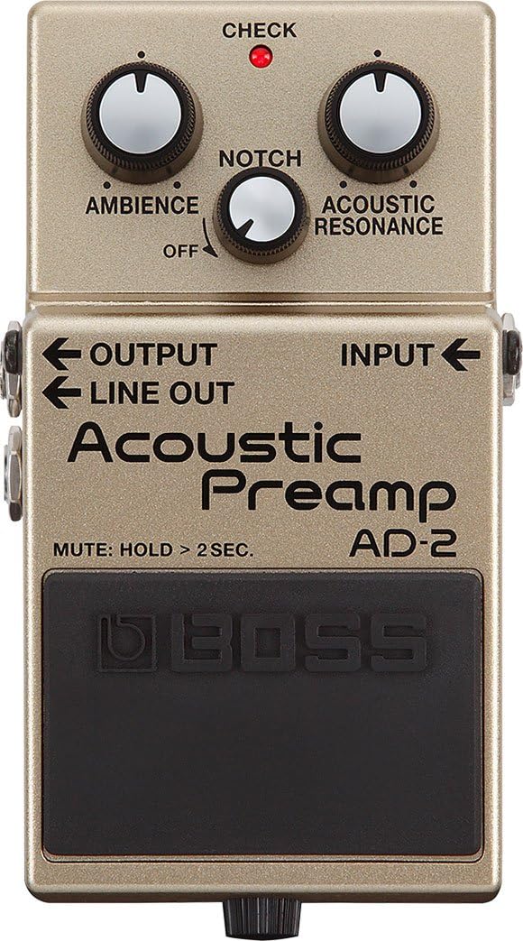 AD-2 Acoustic Preamp Pedal