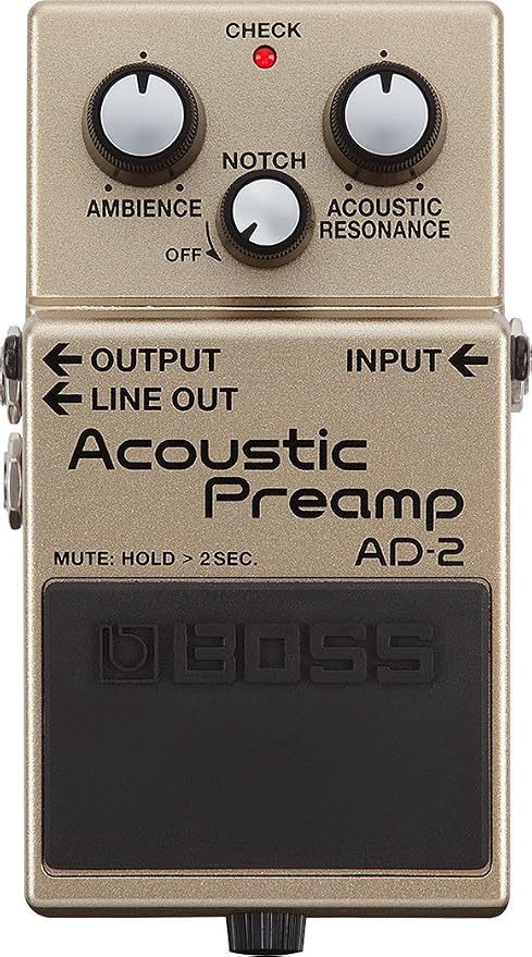 BOSS AD-2 Acoustic Preamp Pedal