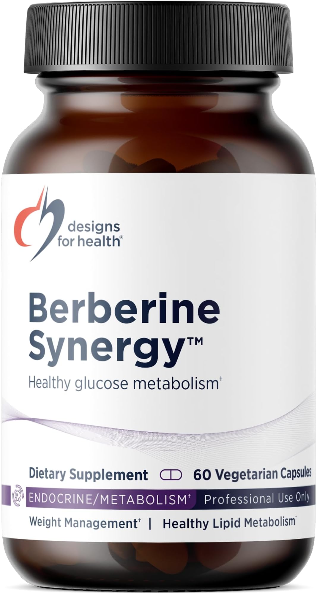 Berberine Synergy - Berberine HCL 400mg + Alpha Lipoic Acid (ALA) for Metabolism, Heart Health + Liver Support - Vegan, Non-GMO Berberine Supplement (60 Capsules)