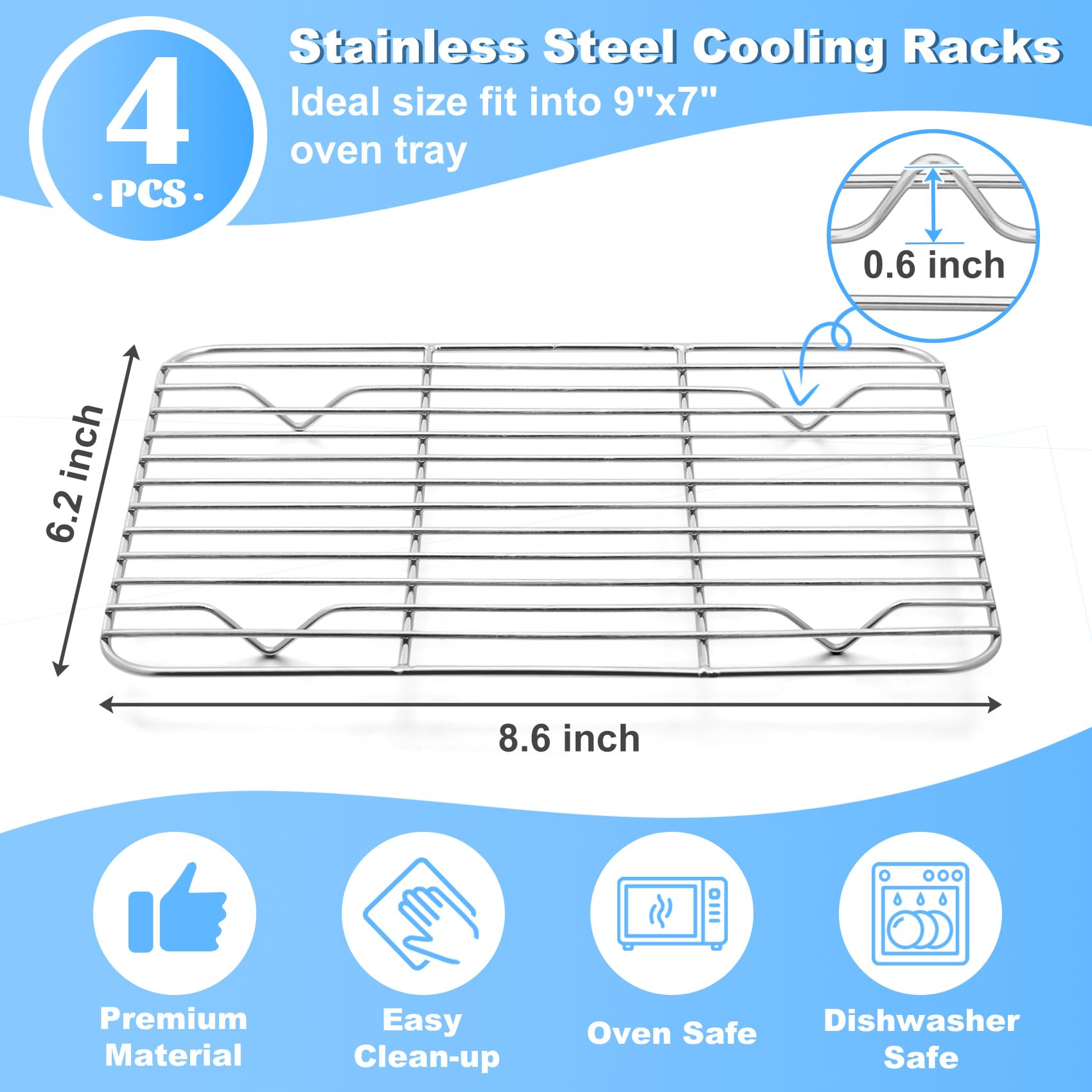 Pep Kitchen Rack Snapklik.com : P&P CHEF Baking Cooling Rack Set For Cooking Roasting