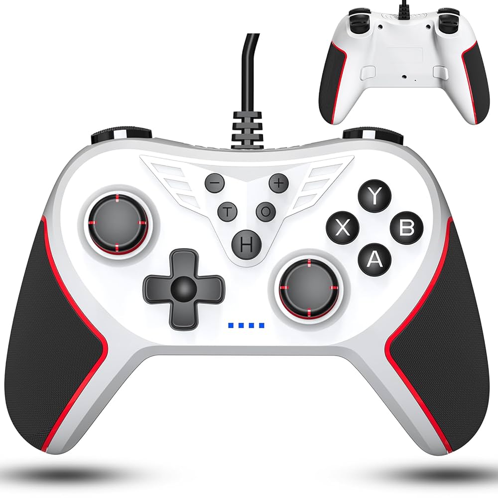 Amazon | Elnicec Switch コントローラー 有線 背面ボタン付き