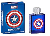 Vista 1 de Marvel Capitán América, Fragancia, para hombre, 3.4oz, 3.4 fl oz, Eau de Toilette, EDT, Colonia, Spray, Hecho en España, por Air Val International