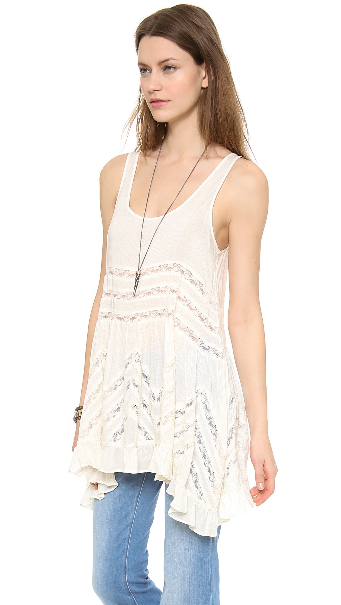 chinese dress ladies Free People Womens Voile Trapeze Slip Mango Combo XS (Women's 0-2) at  Amazon Women's Clothing store main image 1