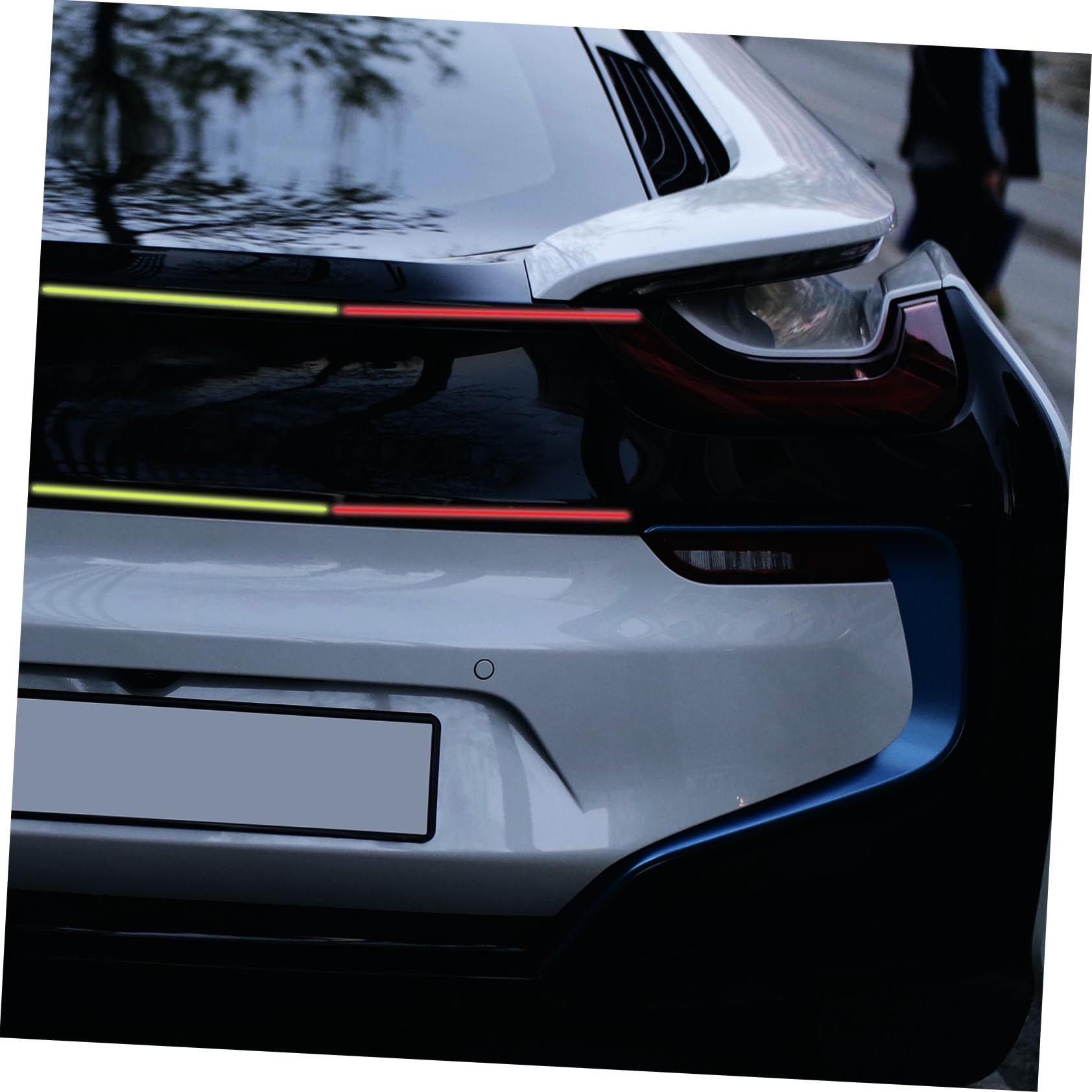 Milisten Reflektierendes Klebeband Für Fahrräder Und Selbstklebend Stark Erhöhte Sichtbarkeit Für Im Dunkeln