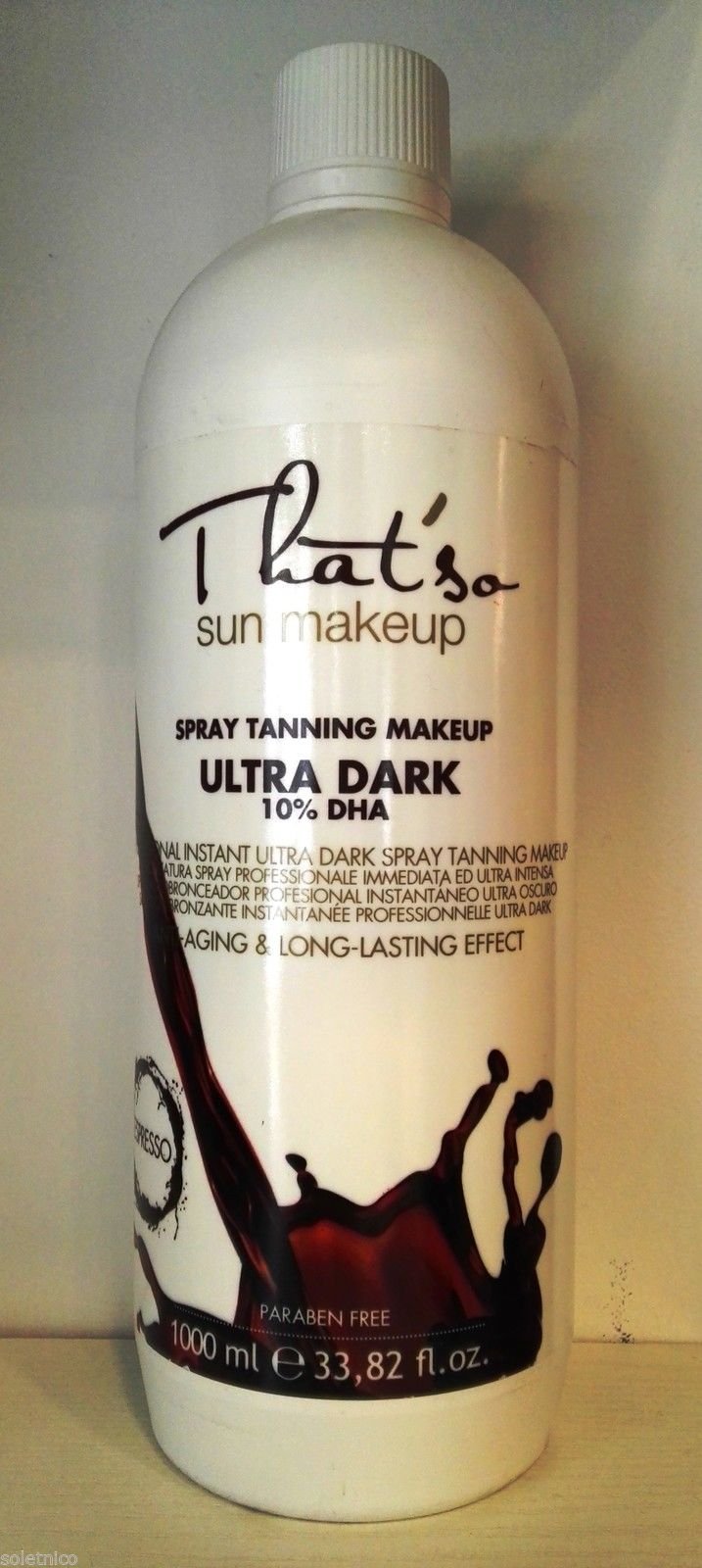 Loción Bronceadora DHA 10% - THA'SO Espresso