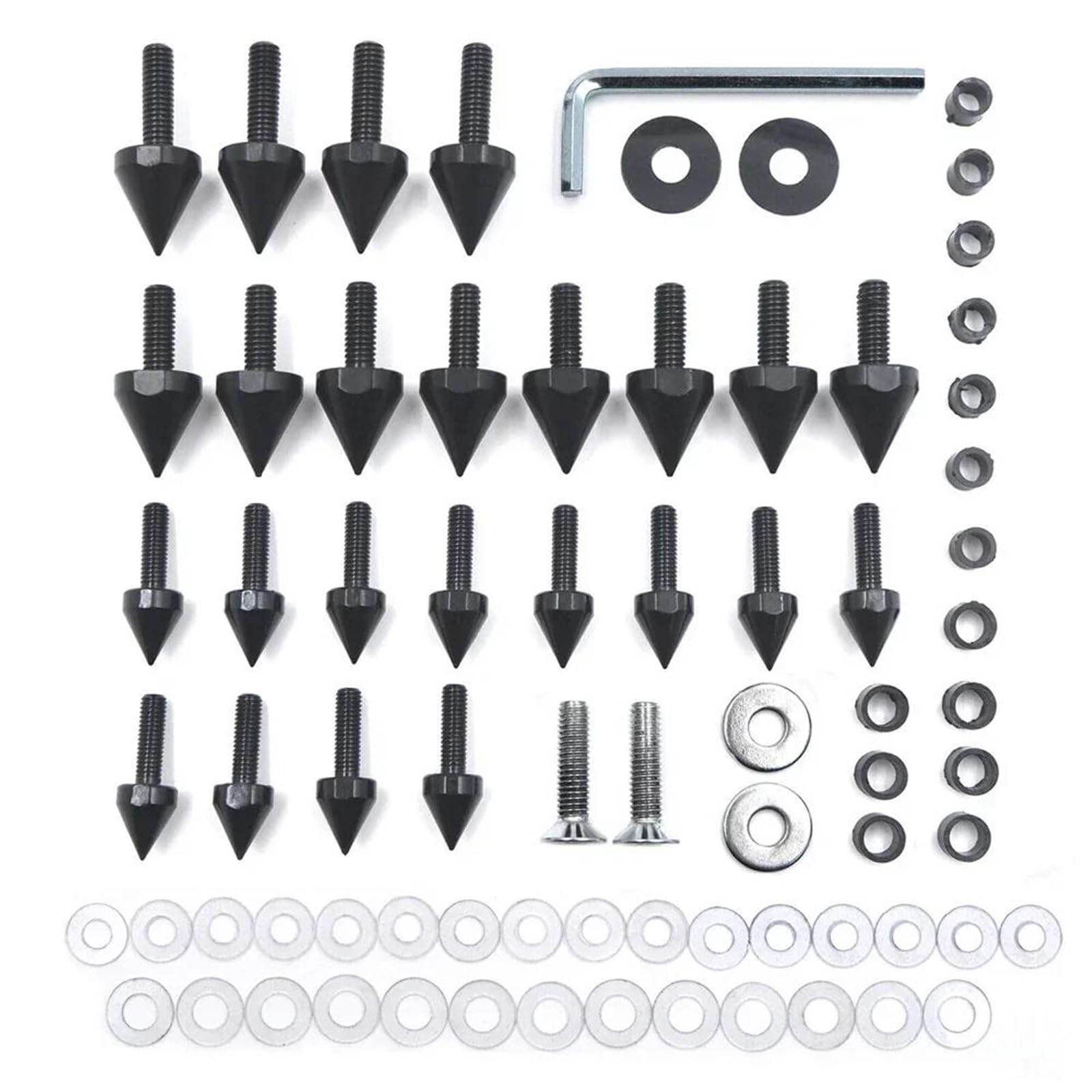 Tornillos para Suzuki GSXR1000 2003-2004 de aluminio para sustituir pernos oxidados 6