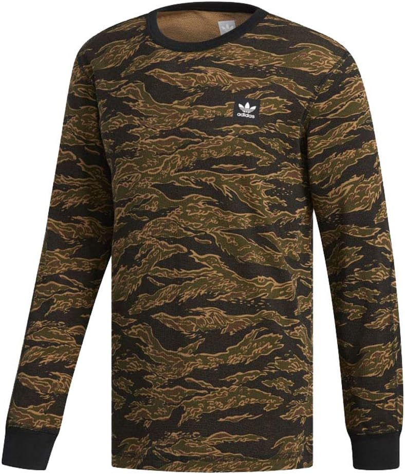 adidas Men’s Originals Thermal AOP DH6655 Camo Print Size Small