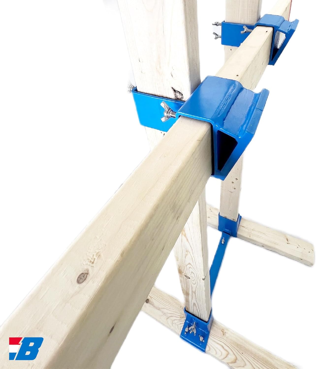 Bash Target Supply Commercial Grade, Never Tip, Steel Shooting Target Stand for Hanging AR500 Steel Silhouette or Round, Paper Targets for Any Caliber Handgun, Rifle or Shotgun