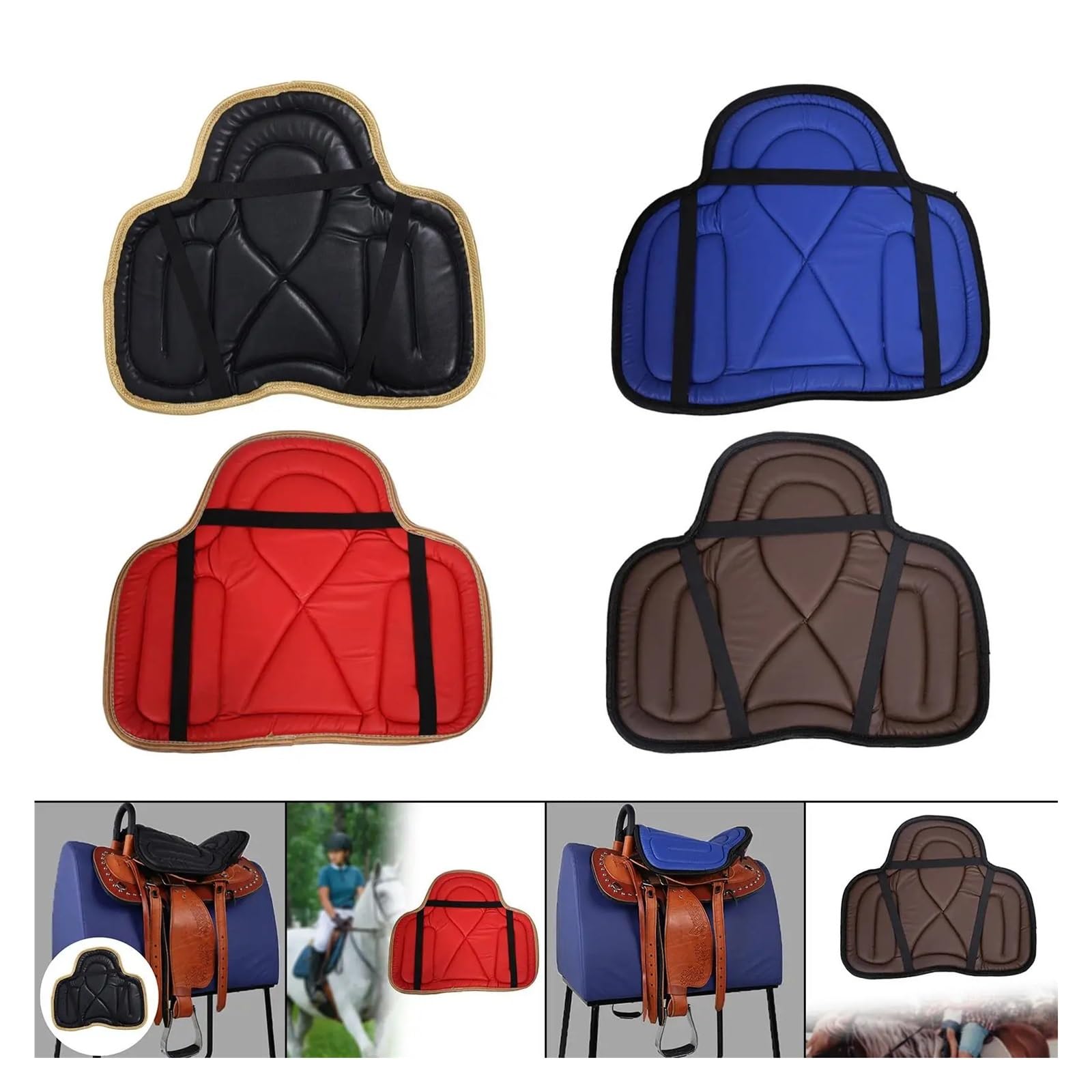 Mantilla Cómodo Equipo for Montar A Caballo Para Caballos