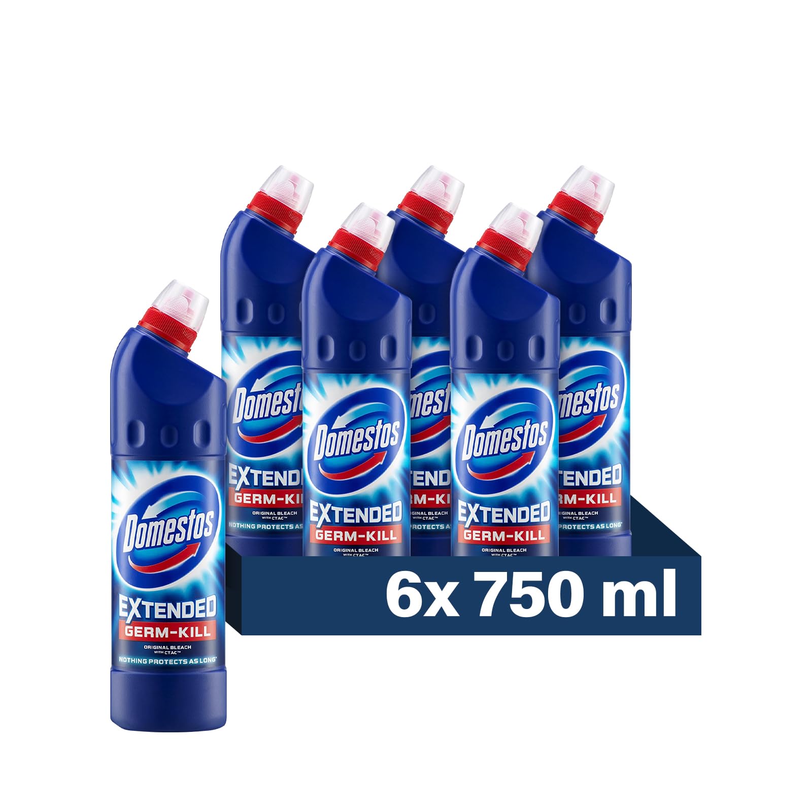 Sponsored Ad – Domestos Original Bleach Kills 99.9% Bacteria and Virus 750mlX6 | FabFinds Disposable Gloves