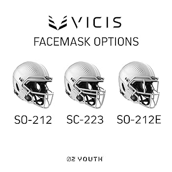 アメリカンフットボール フェイスマスク ホワイト オーダー］VICIS フェイスガード ZERO2用 SO-223│アメフト用品