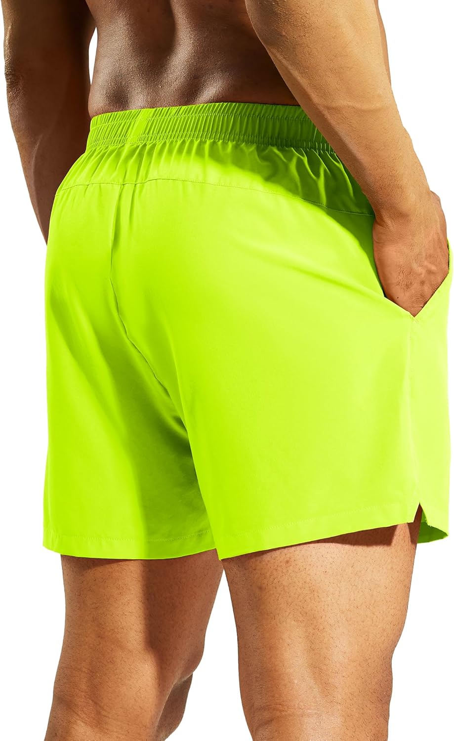 Nepest Men's 5’’ Athletic Running Shorts with Pockets, Lightweight Quick Dry Gym Workout Training No Liner Shorts - Image 5