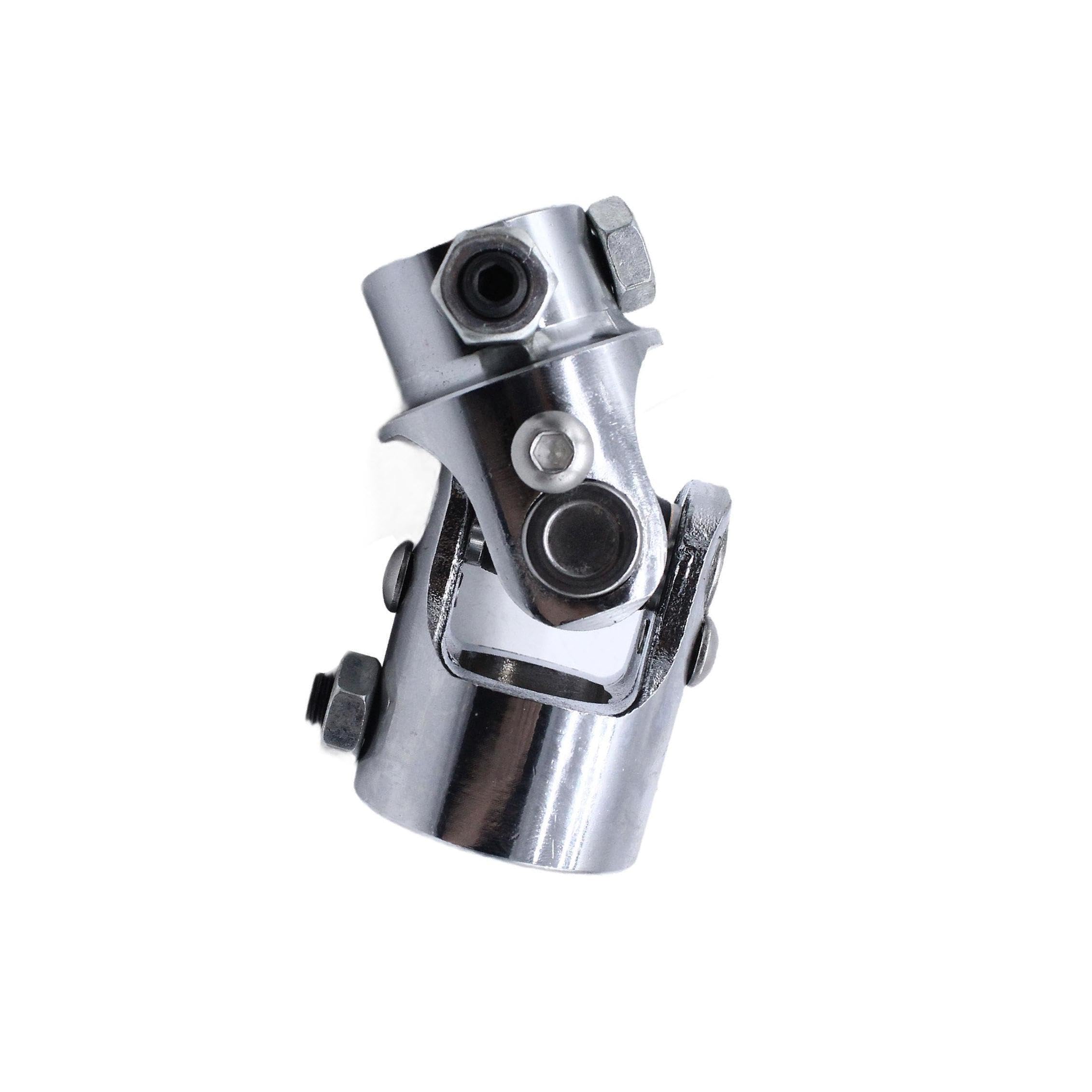 Joint de cardan double D 1 pouce x 3/4 pouce pour arbre de direction, robuste, utilisé pour connecter un joint de cardan universel de remplacement en