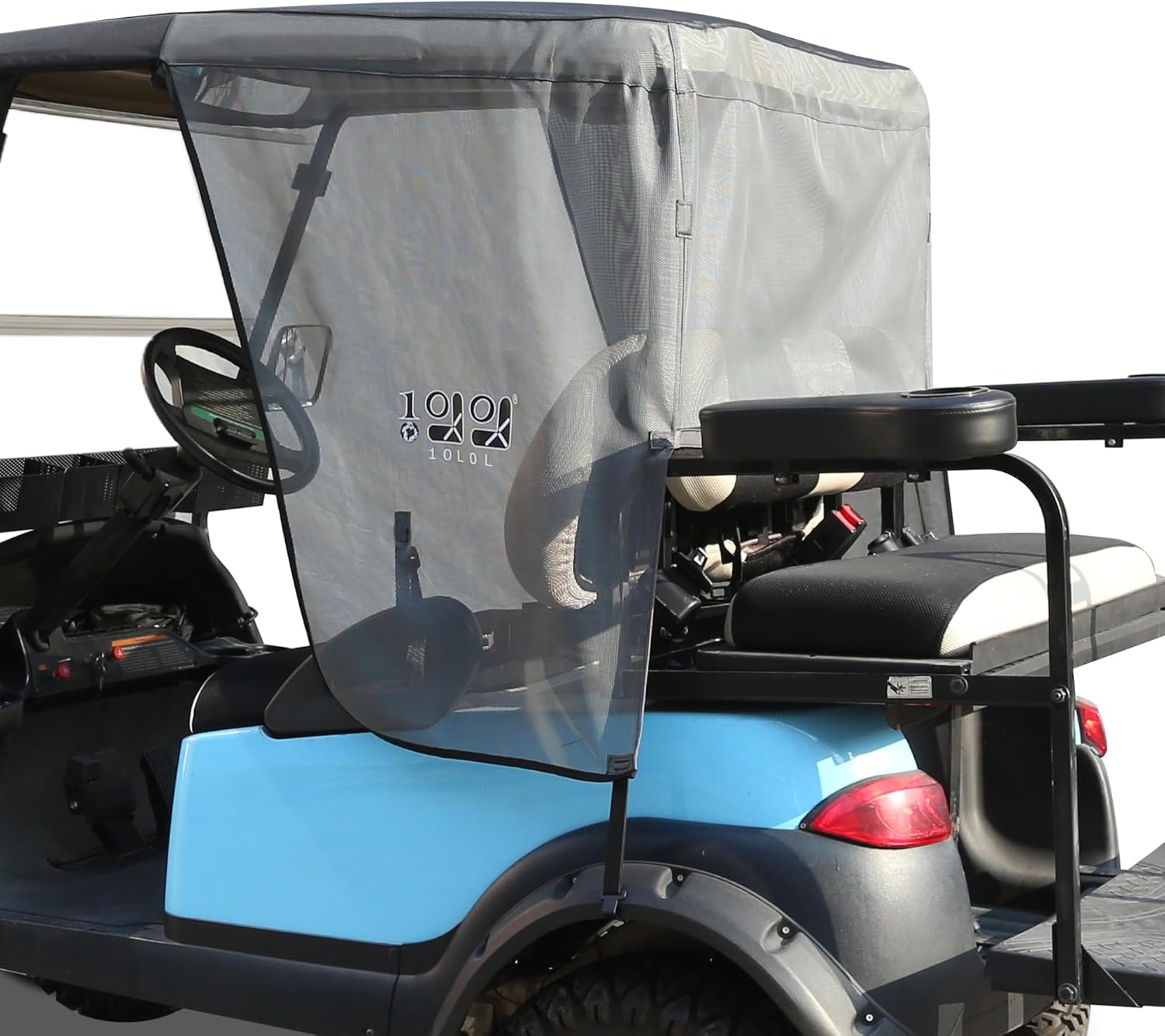 10L0L Golf Cart Sun Shade Cover for Club Car Precedent and EZGO TXT, UV Heat