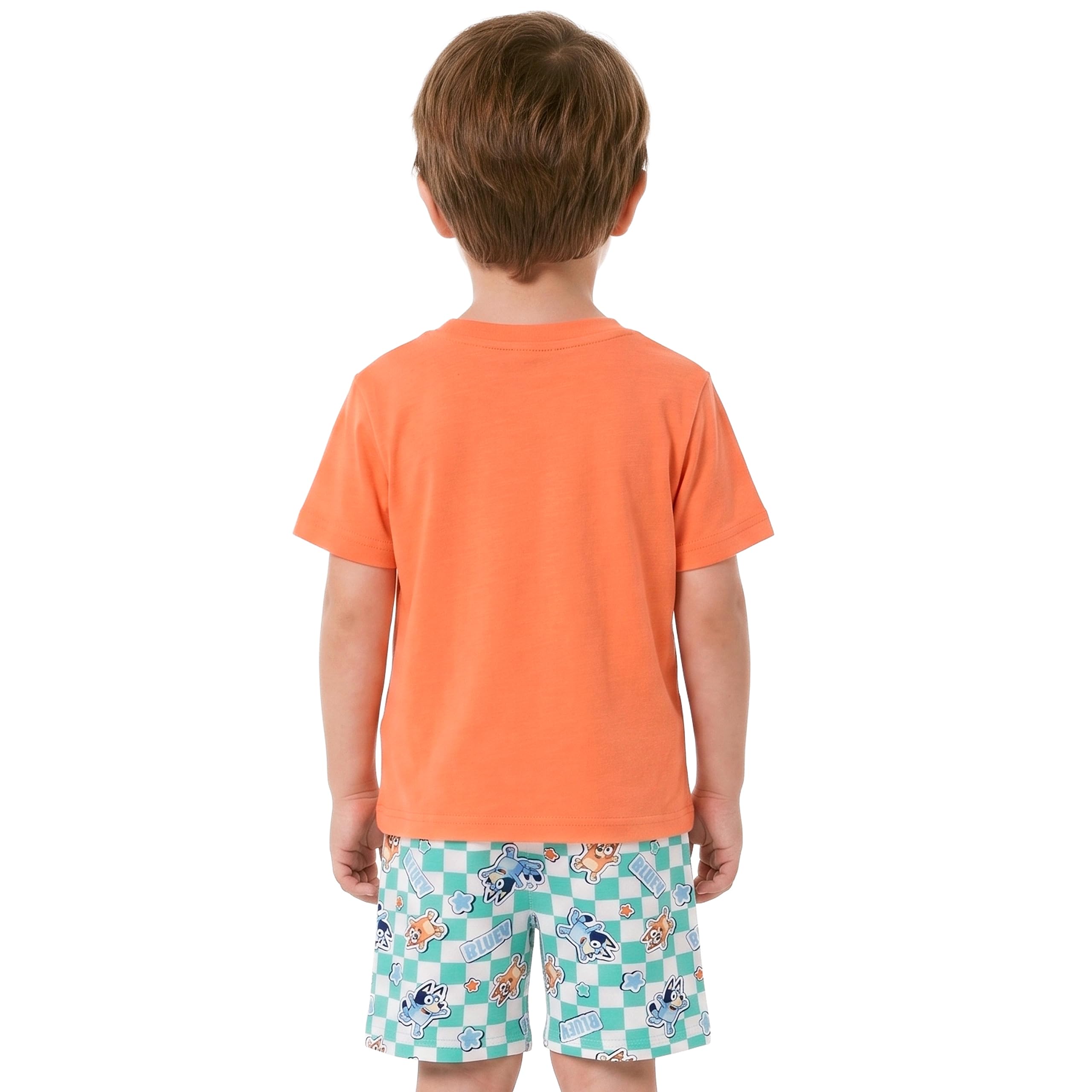 BlueY Pyjama Manche Courte, Pyjama Enfant Garcon Bingo, Pyjamas d'été Enfant