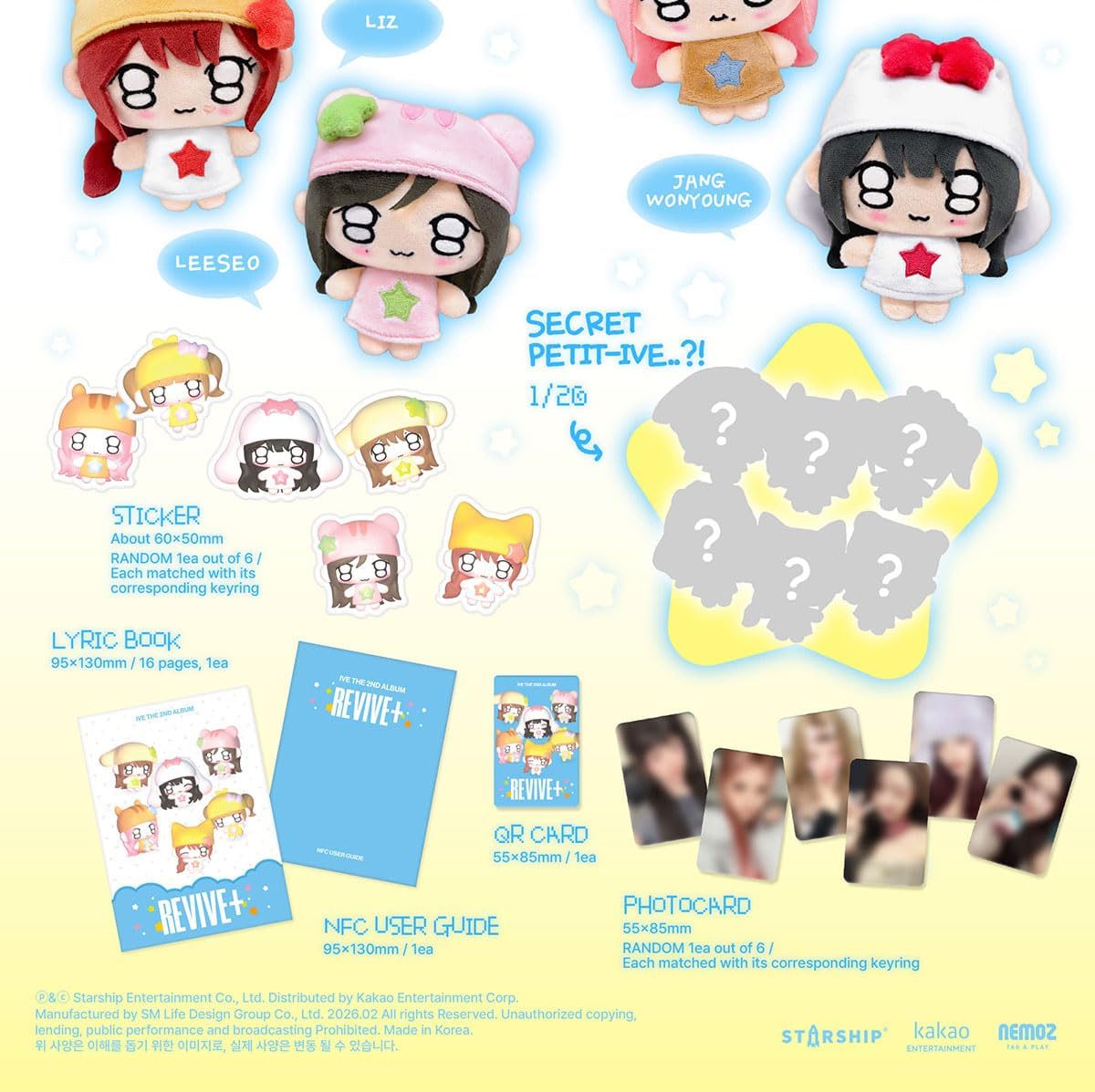 IVE The 2nd Album [ REVIVE+ ] PETIT-IVE Ver (Limited)