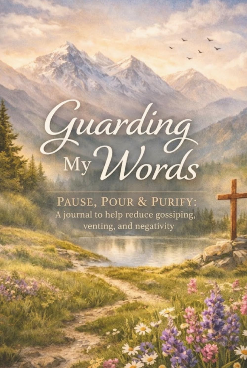 Guarding My Words Pause, Pour & Purify: A journal to help reduce gossiping, venting, and negativity: Christian Writing Journal