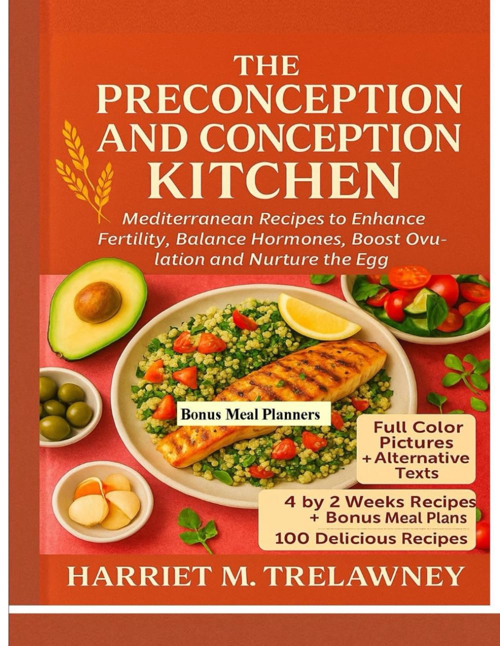The Preconception and Conception Kitchen: Mediterranean Recipes to Enhance Fertility, Balance Hormones, Boost Ovulation and Nurture the Egg