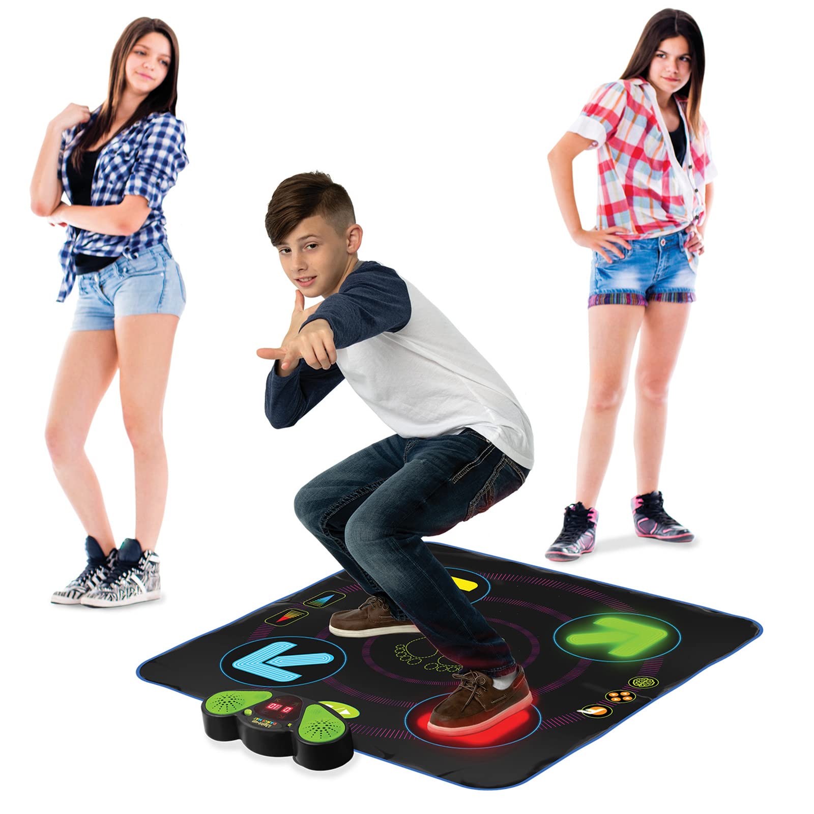 Giochi di Danza con Schermo LED, Tappetino da Ballo con Musica Elettronica, Tappetino da Ballo con Volume Regolabile, Giocattoli educativi precoci, Regali di Compleanno di Natale per 3-11 Anni