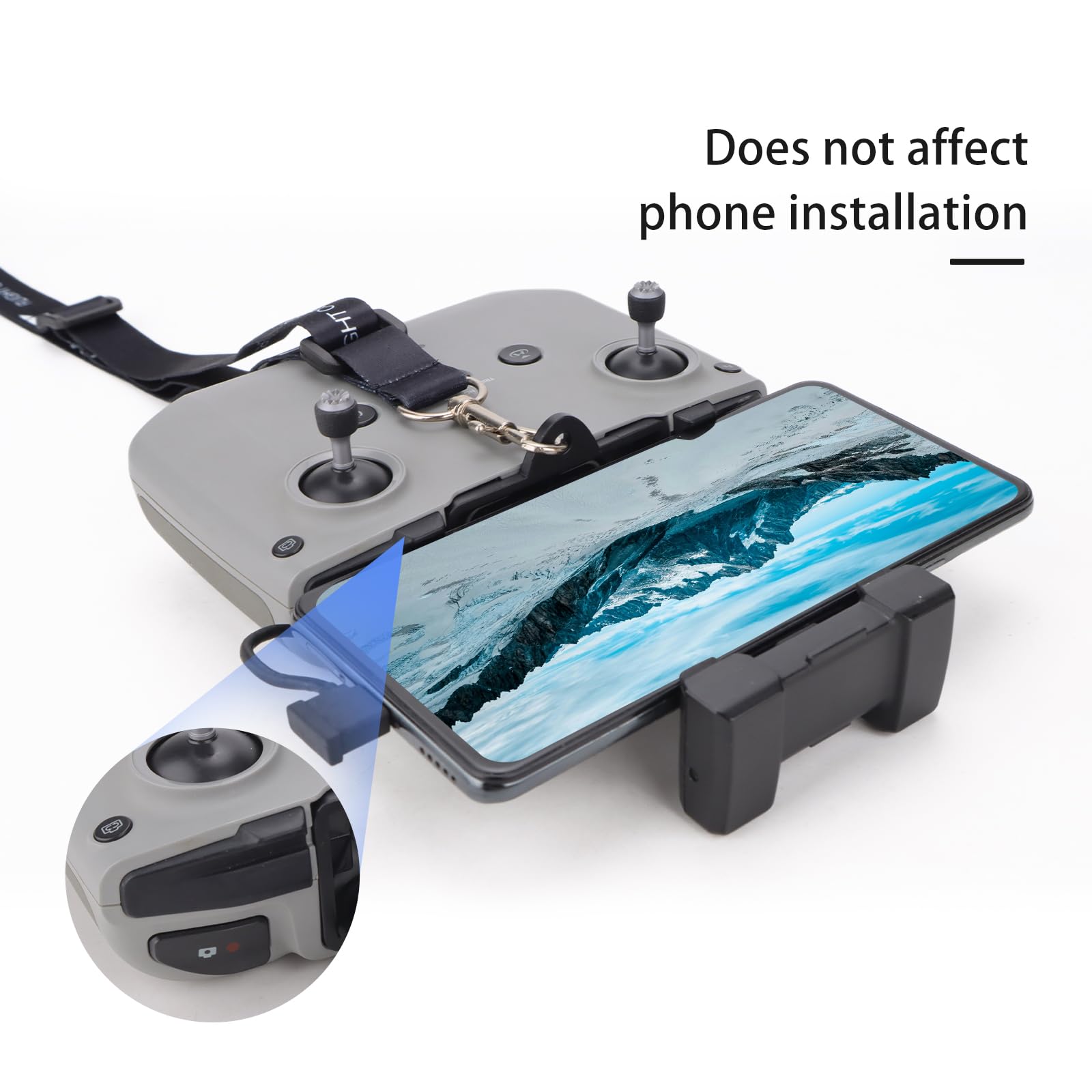 Cordino da collo per DJI AIR3S/MINI 4PRO / RC N3 N2 Balance Lanyard Facile Trasporto Accessori Cordino Cordino Collo
