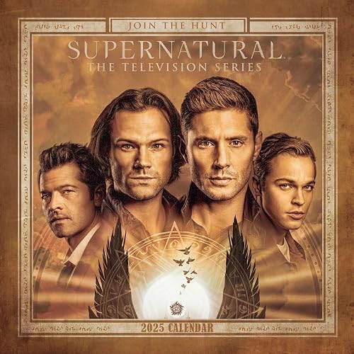 2025 Calendar Supernatural Month to View Square Calendar Official Product: Original Danilo-Kalender [Mehrsprachig] [Kalender]