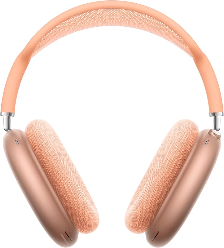 Auriculares supraaurales inalámbricos AirPods Max 2, cancelación activa de ruido, audio adaptativo, audio espacial personalizado, traducción en vivo, auriculares Bluetooth para iPhone – Naranja | Chip H2 con cancelación de ruido y USB-C para música, podcasts y creación de contenidos