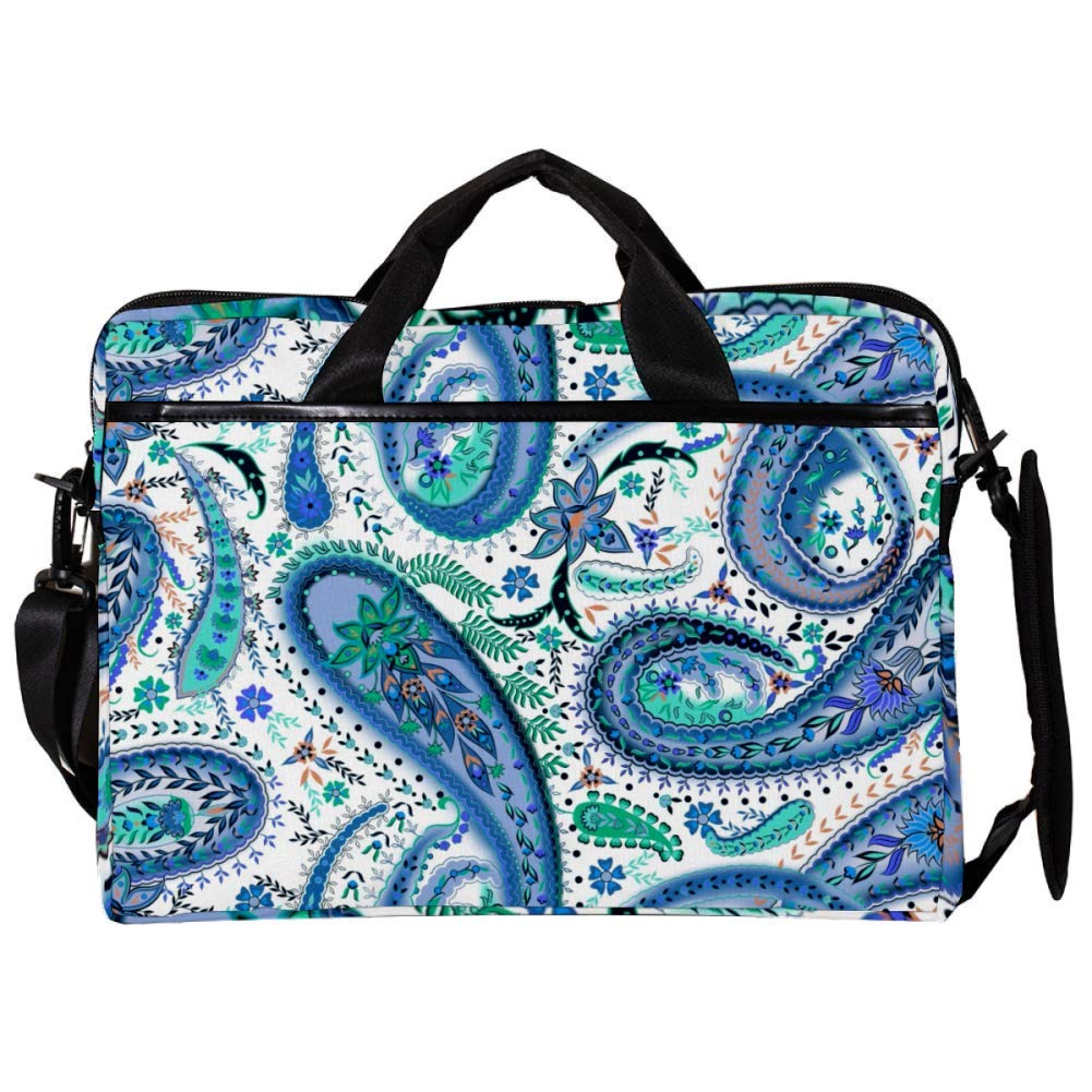 Sacoche ordinateur 14-15,4" cachemire floral protégeant votre PC - 6